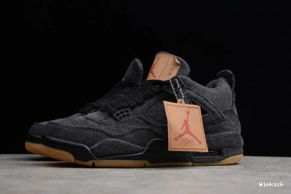LEVI'S JORDAN 'BLACK' AIR AO2571-001 X 4 1117
